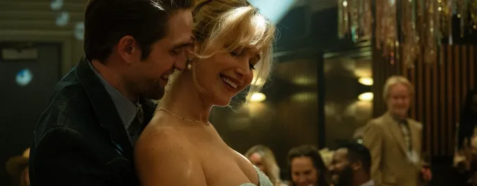 Jennifer Lawrence ir Robertas Pattinsonas filme MIRK, MANO MEILE