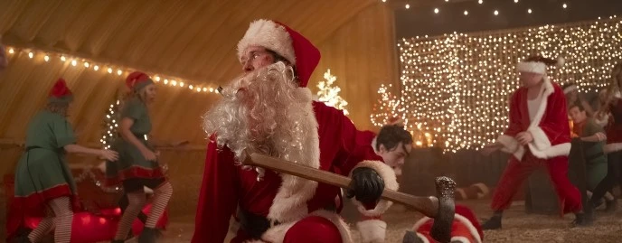 Šis Kalėdų Senelis kerta be gailesčio – filme TYLI NAKTIS. SIAUBO NAKTIS